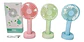 Ventilador Portátil De Mano Usb Aire Fresco 21cm Con Soporte - Miniatura 1
