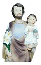 San José Y Niño Jesús Decoración Imagen Religiosa 20cm - Miniatura 3