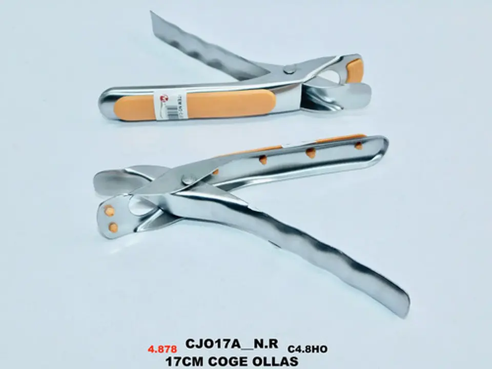 Coger Ollas  Clip De Agarre De Sartén De Acero Inoxidable 3