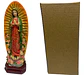Virgen Rosa Guadalupe Decoración Imagen Religiosa 16cm - Miniatura 3