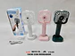 Ventilador Plegable Pantalla Digital, Potente Recargable Usb - Miniatura 5