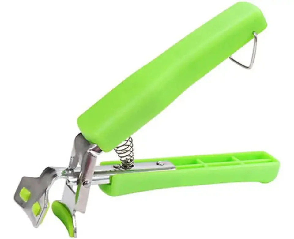 Coger Ollas  Clip Agarre Sartén Platos De Acero Inoxidable 2