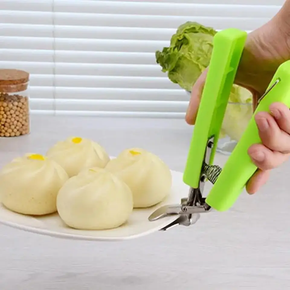 Coger Ollas  Clip Agarre Sartén Platos De Acero Inoxidable 4