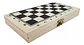 Ajedrez Tablero En Madera Medida (cm) 21x21 Juego De Mesa - Miniatura 3