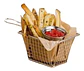 Cesta De Freír Colador Ligero De Papas Fritas 10cm - Miniatura 1