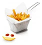 Cesta De Freír Colador Ligero De Papas Fritas 10cm - Miniatura 4