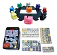 Domino Doble 12x12 91 Fichas + Tren Mexicano Juego  Mesa - Miniatura 1