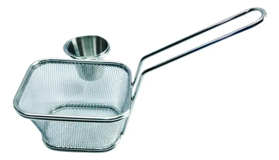 Cesta Canasta Frituras Porciones Calientes Cocina Fritar 3