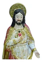 Sagrado Corazón De Jesús Decoración Imagen Religiosa 21cm - Miniatura 2