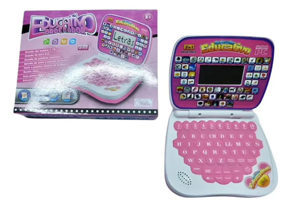 Mini Computador Aprendizaje Juego Educativo Electrónico 4