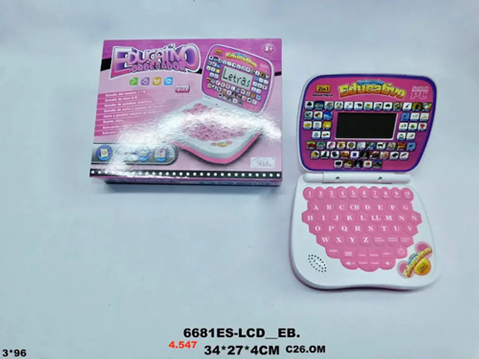 Mini Computador Aprendizaje Juego Educativo Electrónico 5