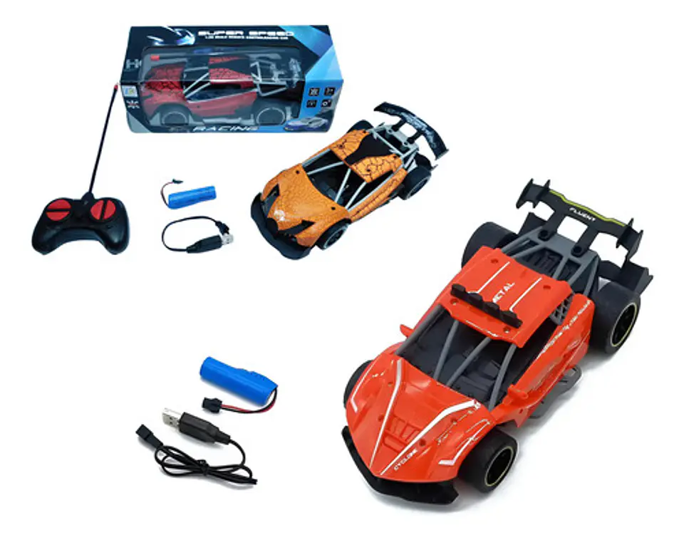 Auto Juguete Carro Todo Terreno Control Remoto Recargable 1