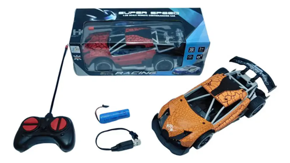 Auto Juguete Carro Todo Terreno Control Remoto Recargable 2