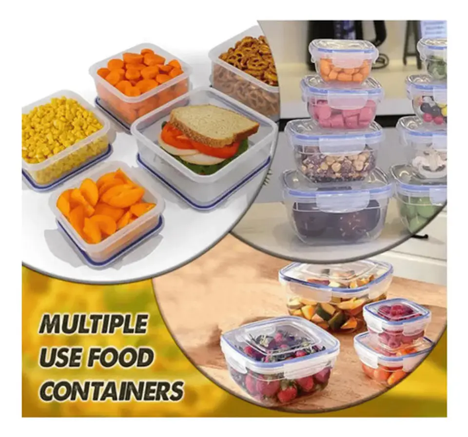 Contenedores De Almacenamiento De Alimentos Porta Comidas 5