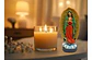 Estatuilla Figura Virgen Rosa Guadalupe Decoración Religioso - Miniatura 3