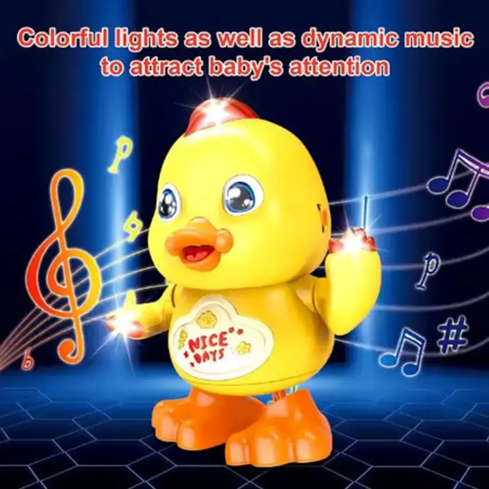 Juguetes Eléctricos Educativos De Pato De Baile Con Luz 5
