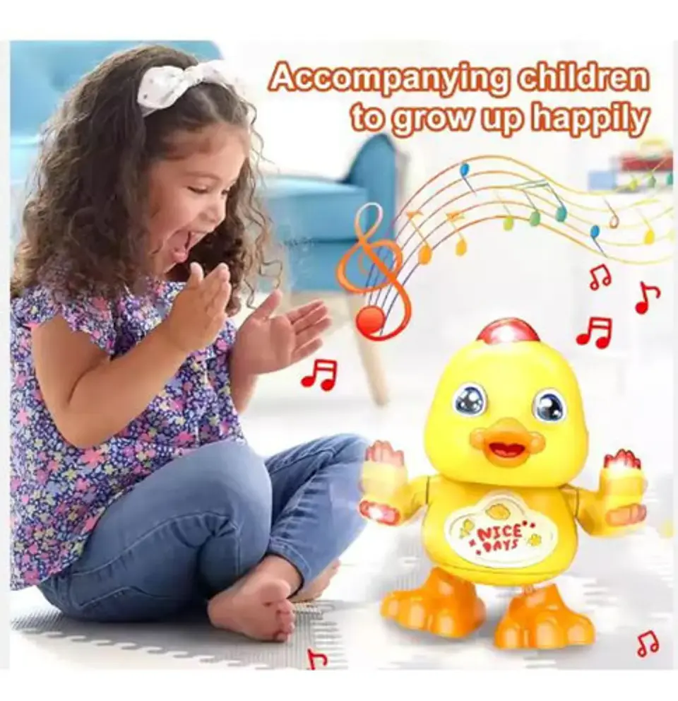 Juguetes Eléctricos Educativos De Pato De Baile Con Luz 6