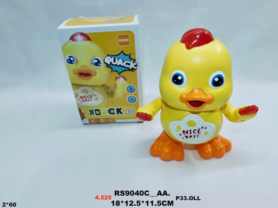 Juguetes Eléctricos Educativos De Pato De Baile Con Luz 7