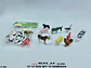 Juguetes Granja Animalitos Perro Pollo Corral Pesebre X10 - Miniatura 2