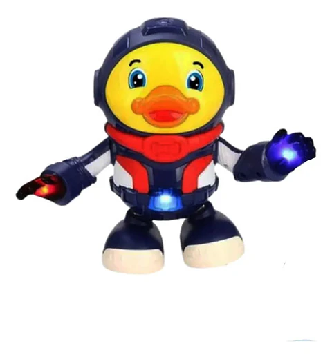 Pato Bailando Juguete Camina Divertido Iluminado Con Música