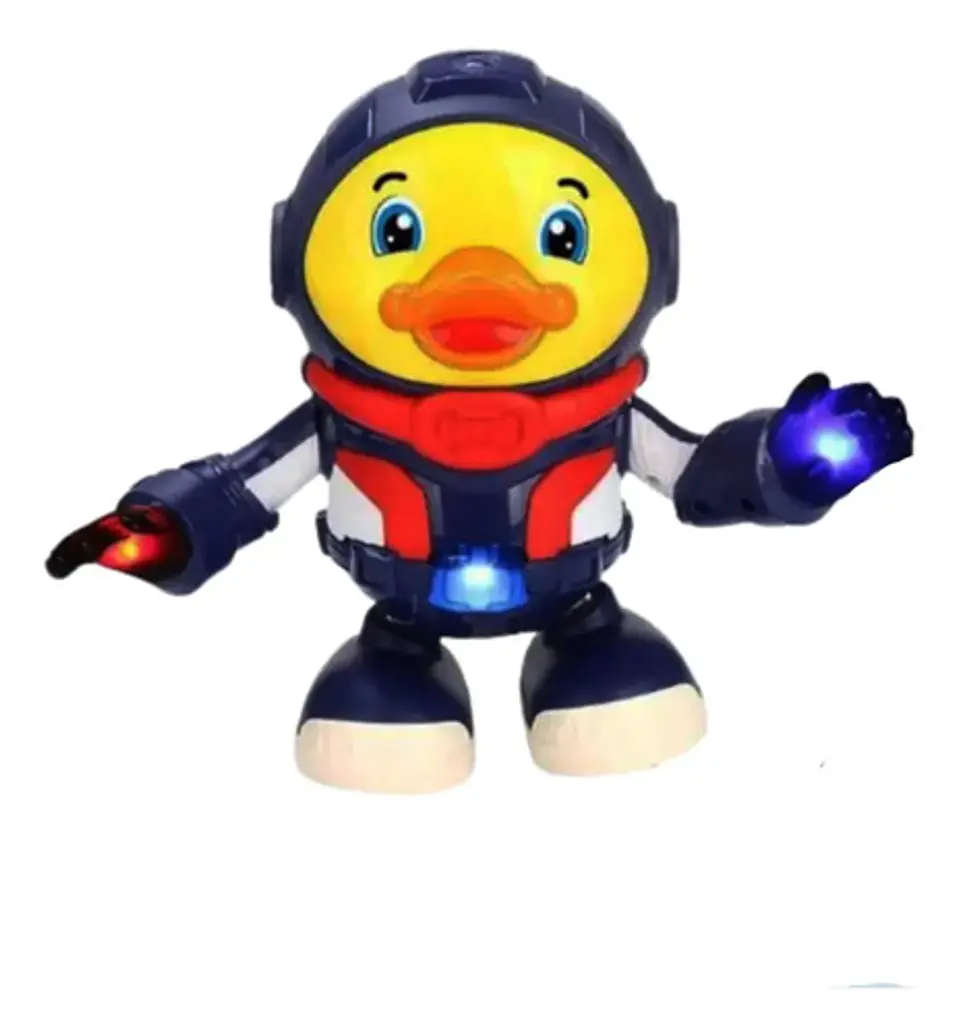 Pato Bailando Juguete Camina Divertido Iluminado Con Música 1
