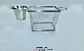 Cesta Canasta Frituras Porciones Calientes Recipiente Salsa - Miniatura 4