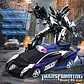 Auto Transformable Control Remoto Yolomark Rc 10km/h 50m Negro - Miniatura 2