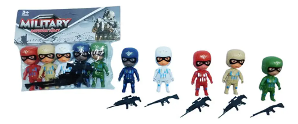 Soldados Militares Juguete Figuras Acción Juego Soldados X5 1
