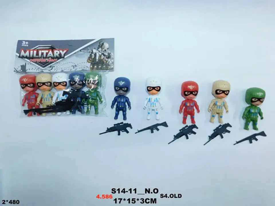 Soldados Militares Juguete Figuras Acción Juego Soldados X5 2