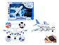 Avión A Radio Control Air Bus Con Luces Y Sonido - Miniatura 1
