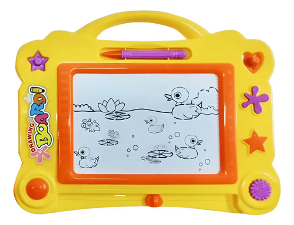 Juego Tablero Dibujo Mágico Pizarra Didáctico Juguete 31cm 1