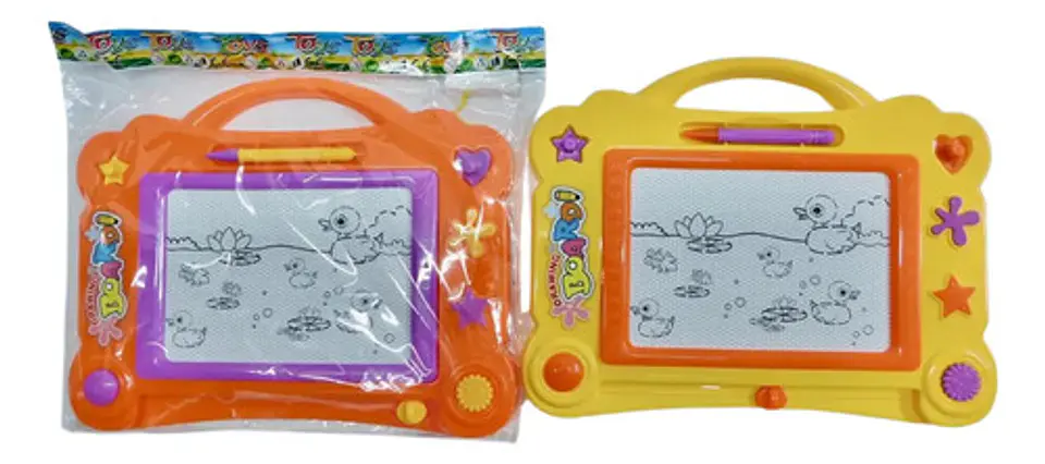 Juego Tablero Dibujo Mágico Pizarra Didáctico Juguete 31cm 2