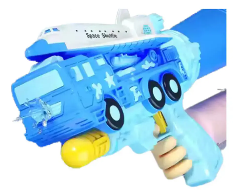 Pistola De Agua Nave  Niños Juego Lanza 47cm Piscina Camión 5