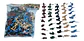 Soldados Militares 154 Juguete Figuras Acción Juego Niños - Miniatura 1
