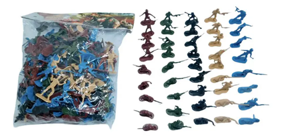 Soldados Militares 154 Juguete Figuras Acción Juego Niños 1