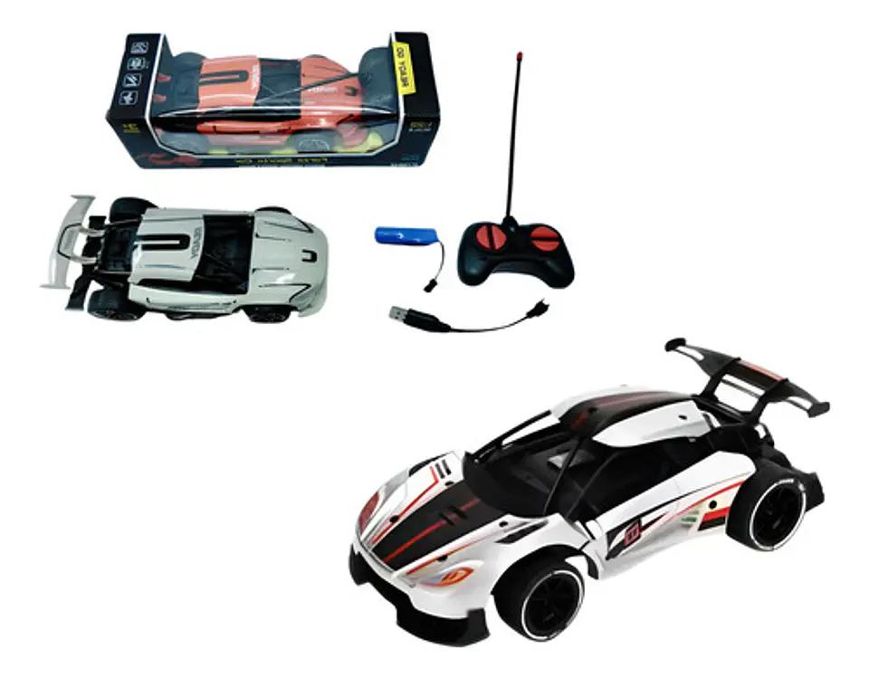Carro Auto Deportivo  Control Remoto  Regalo Navidad 1