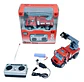 Carro Control Remoto Bomberos Recargable Luces - Miniatura 1