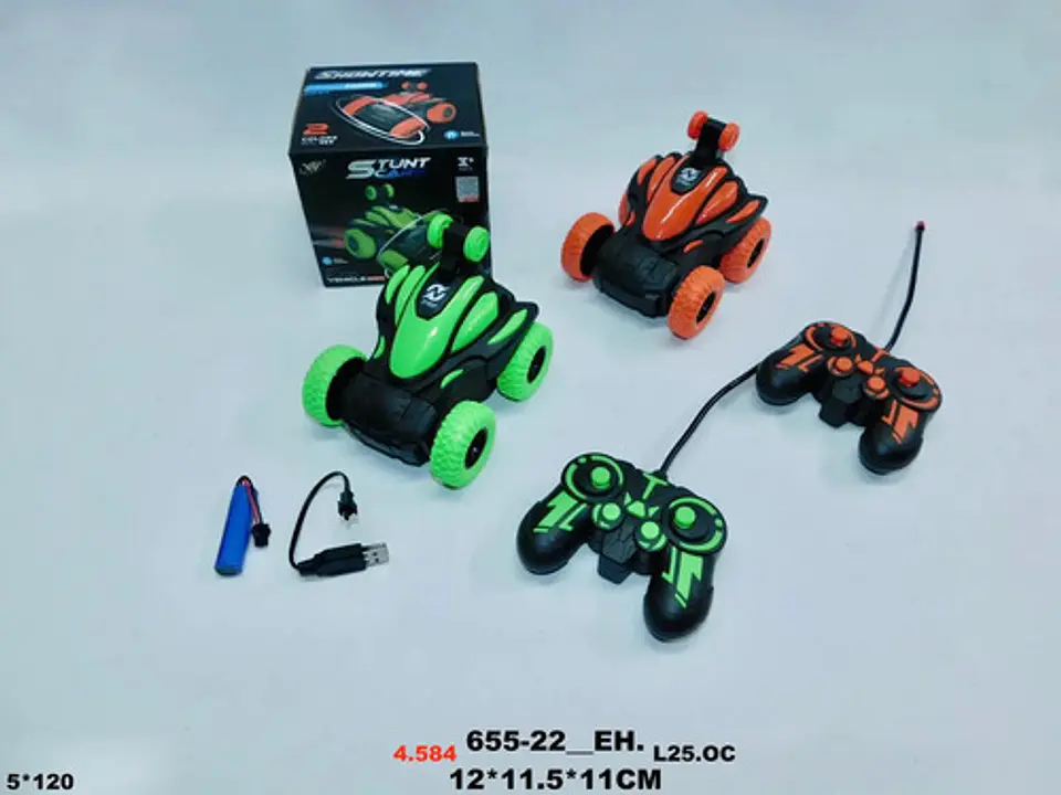 Carro Todo Terreno Control 360 Grado Juguete Con Giros Auto 3