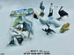 Juguetes Granja Animalitos Aves Cigüeña Pelicano Alcón Ave - Miniatura 2