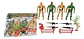 Soldados Militares 4 Juguete Figuras Acción Juego Niños - Miniatura 1
