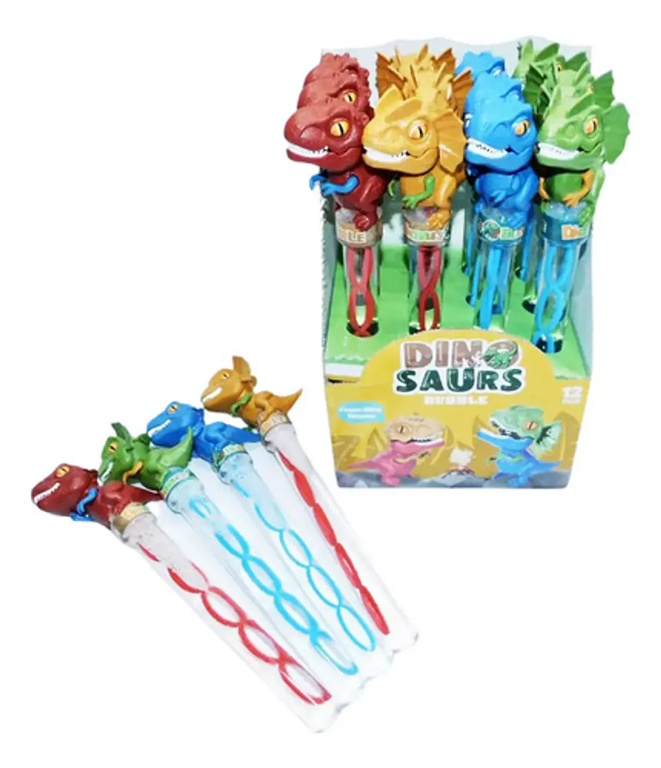 Dinosaurios Rex Hacer Burbujas Burbujeo Juguete Niños 3