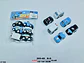 Juguete Carros Policías Ambulancias X6 Und De Impulso - Miniatura 4
