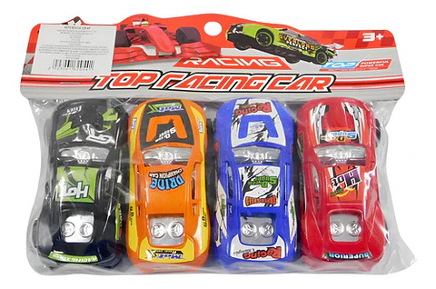 Carros X4 Und Para Pistas Cars Racing Juguetes Niños Auto