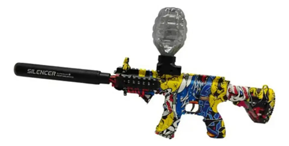 Pistola Lanzador Hidrogel  Rifle Gel Eléctrica Luz Sonido 2