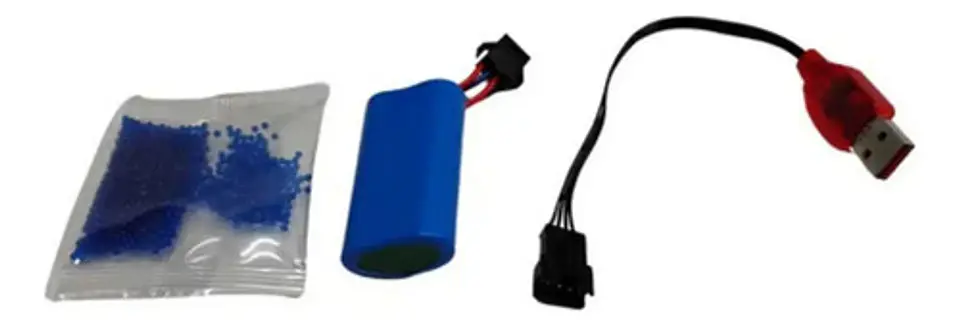 Pistola Lanzador Hidrogel  Rifle Gel Eléctrica Luz Sonido 3