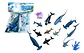 Juguetes Marinos Tiburón Coral Ballena  Animales Piscina - Miniatura 1