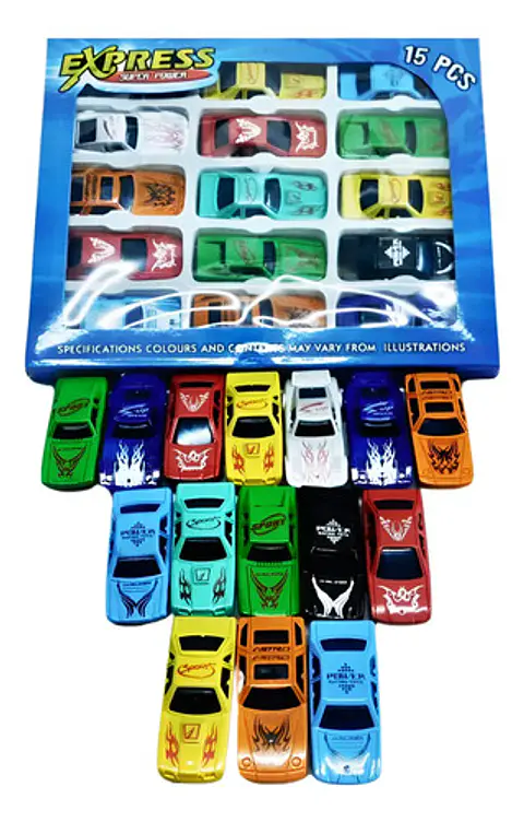 Carros Colección Carreras X15  Autos Juguetes Niños