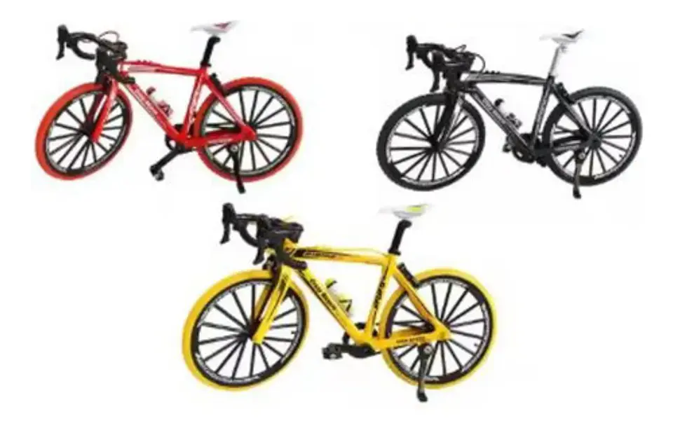 Bicicleta Bikes Escala 1:18 Juguetes Bici Montañ Colección 2