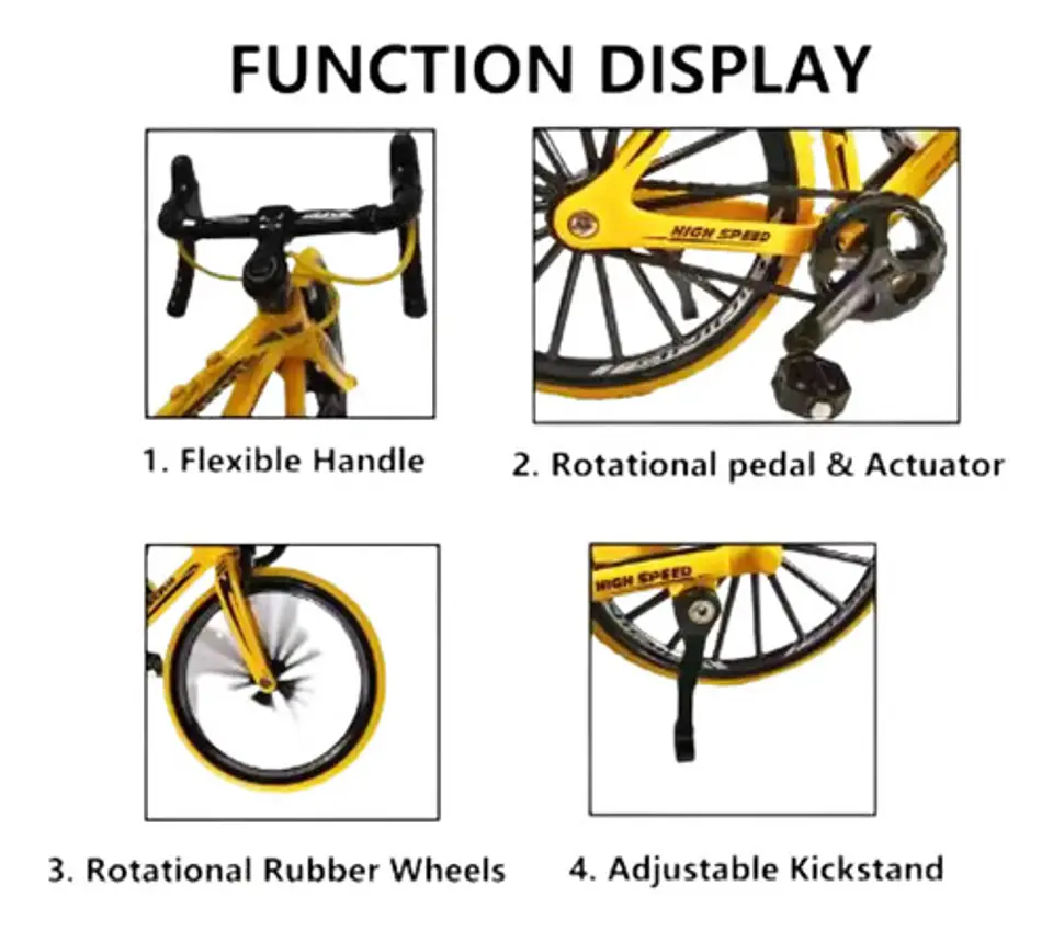 Bicicleta Bikes Escala 1:18 Juguetes Bici Montañ Colección 6