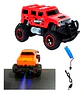 Carro A Control Remoto Camioneta Vota Vapor Luces Hummer Pol - Miniatura 2